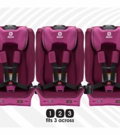 Diono Radian 3R SafePlus All-in-One Convertible Car Seat - Purple Plum -Britax || Little Unicorn || Graco Shop diono radian 3r safeplus all in one convertible car seat purple plum 13