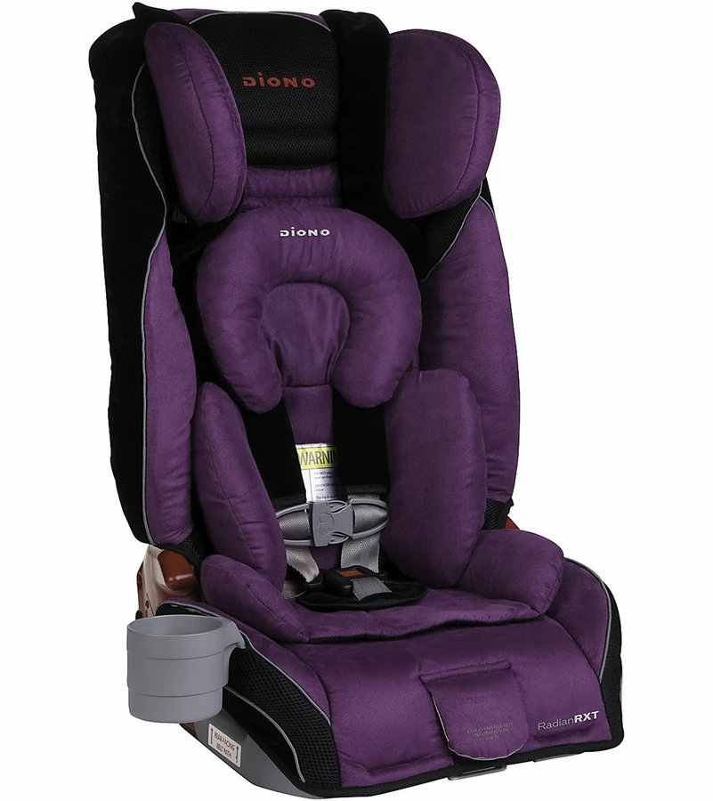 Diono Radian RXT All-In-One Convertible Car Seat - Plum 1 Diono Radian RXT All-In-One Convertible Car Seat - Plum