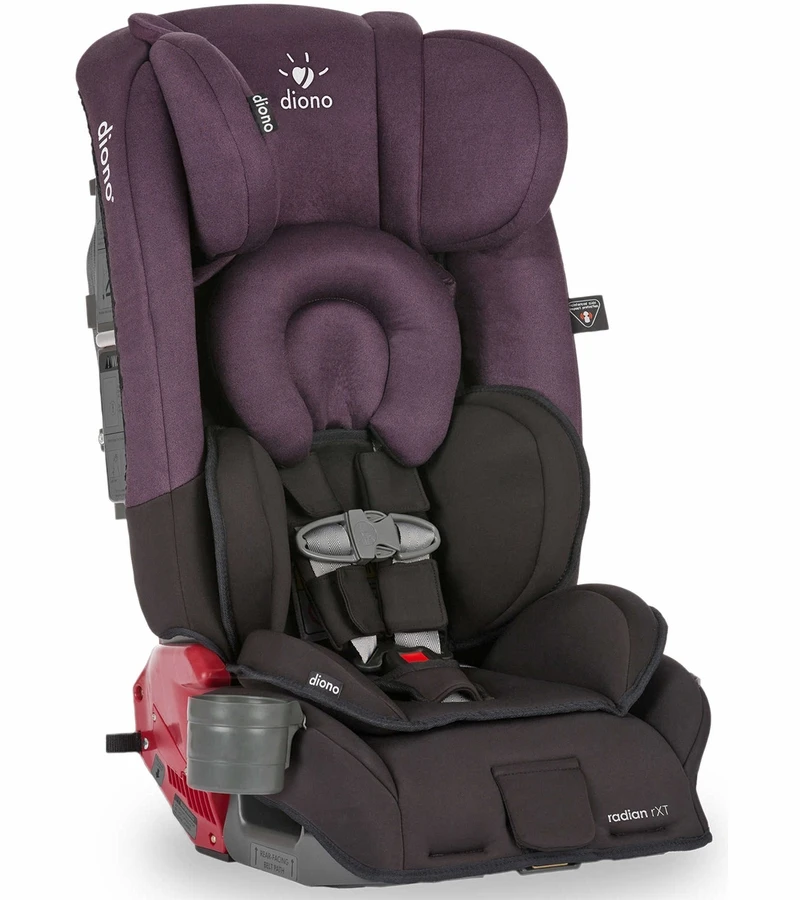 Diono Radian RXT Convertible + Booster Car Seat - Black Plum 1 Diono Radian RXT Convertible + Booster Car Seat - Black Plum