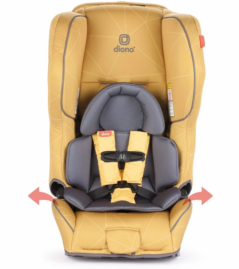 Diono Rainier 2 AX Convertible Car Seat - Yellow Sulphur 2 Diono Rainier 2 AX Convertible Car Seat - Yellow Sulphur - Image 2