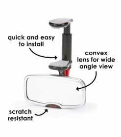 Diono See Me Too Mirror -Britax || Little Unicorn || Graco Shop diono see me too mirror 9