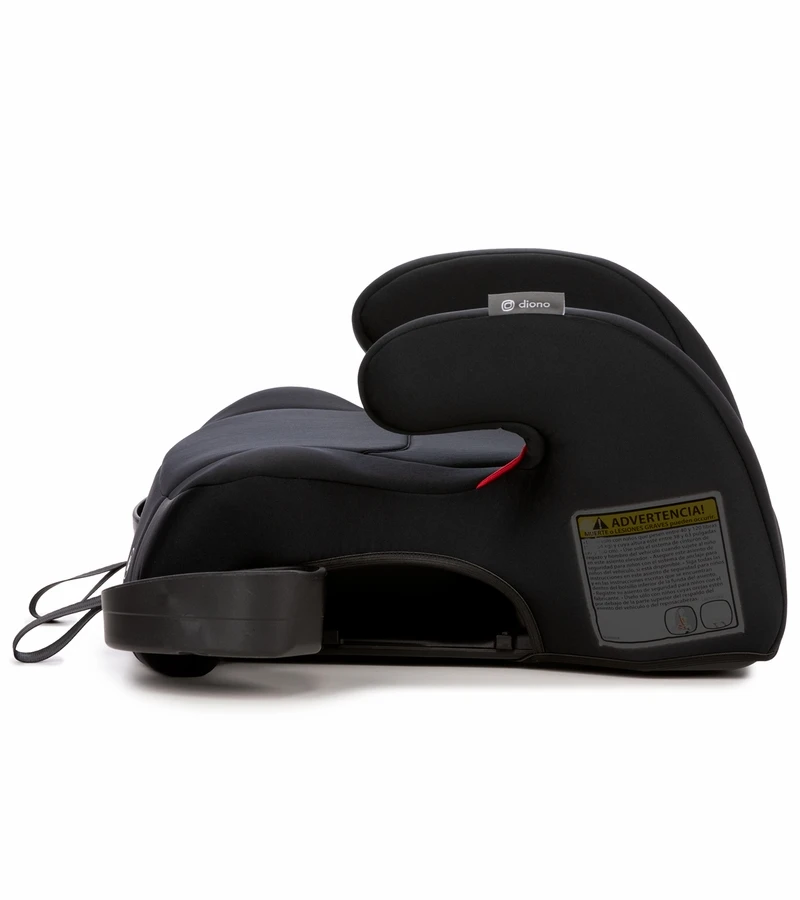 Diono Solana 2 Backless Belt Positioning Booster Car Seat - Black 3 Diono Solana 2 Backless Belt Positioning Booster Car Seat - Black - Image 3