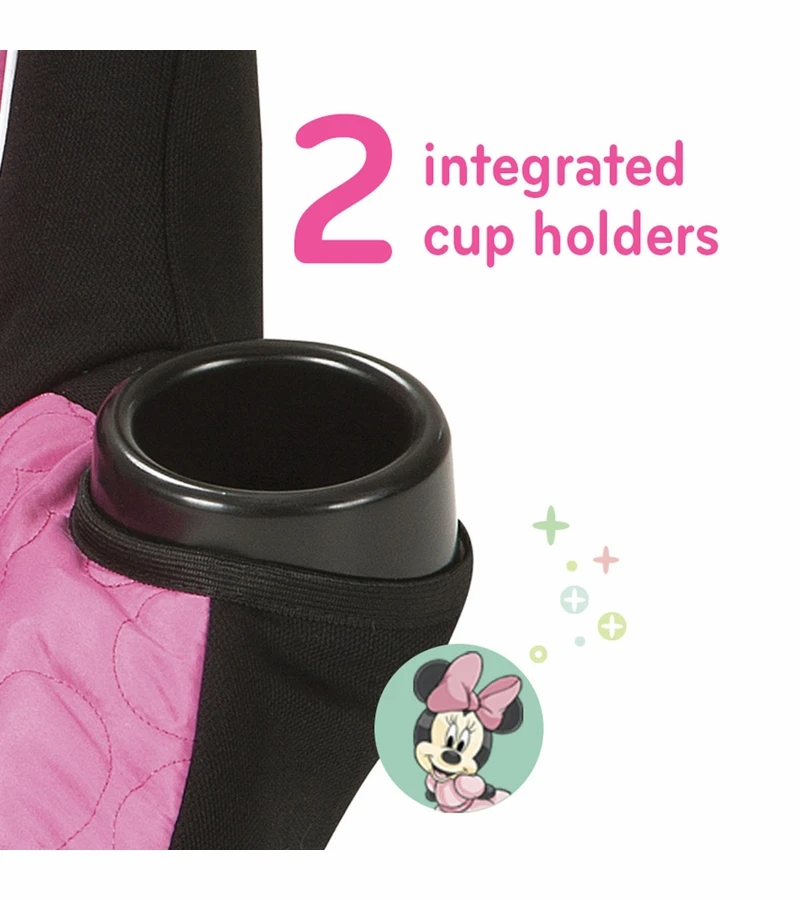 Disney Baby Onlook 2-in-1 Convertible Car Seat - Mouseketeer Minnie 6 Disney Baby Onlook 2-in-1 Convertible Car Seat - Mouseketeer Minnie - Image 6