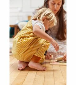 DockATot Sleep Romper, 18-36 Months, TOG 1.0 - Golden Stripe -Britax || Little Unicorn || Graco Shop dockatot sleep romper 18 36 months tog 1 0 golden stripe 128