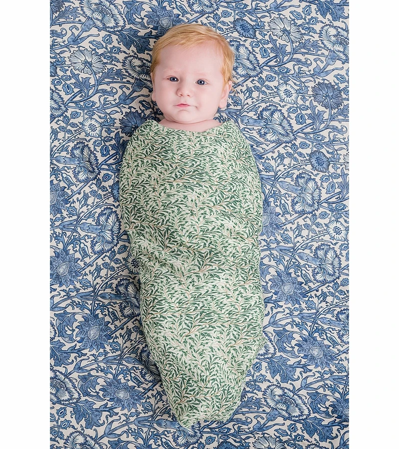 DockATot Swaddle Set - Pink & Rose / Willow Boughs 7 DockATot Swaddle Set - Pink & Rose / Willow Boughs - Image 7