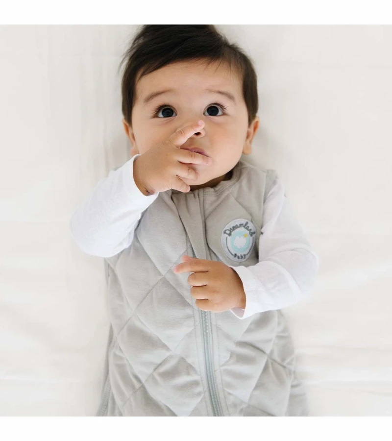 Dreamland Baby Dream Weighted Sleep Sack - Moon Grey, 12-24 Months 3 Dreamland Baby Dream Weighted Sleep Sack - Moon Grey, 12-24 Months - Image 3