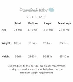 Dreamland Baby Dream Weighted Swaddle (Gen 2) - Sage Green, 0-6 Months -Britax || Little Unicorn || Graco Shop dreamland baby dream weighted sleep sack moon grey 12 24 months 99 7