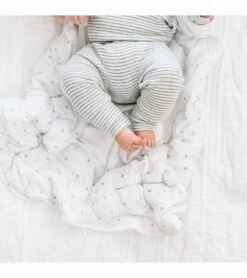 Dreamland Baby Dream Weighted Sleep Sack - White W/ Blue Stars, 6-12 Months -Britax || Little Unicorn || Graco Shop dreamland baby dream weighted sleep sack white w blue stars 6 12 months 128