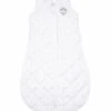 Dreamland Baby Dream Weighted Sleep Sack - White W/ Pink Stars, 6-12 Months