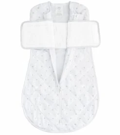 Dreamland Baby Dream Weighted Swaddle (Gen 2) - Classic Grey Stars, 0-6 Months