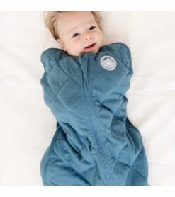 Dreamland Baby Dream Weighted Swaddle (Gen 2) - Ocean Blue, 0-6 Months -Britax || Little Unicorn || Graco Shop dreamland baby dream weighted swaddle gen 2 ocean blue 0 6 months 112