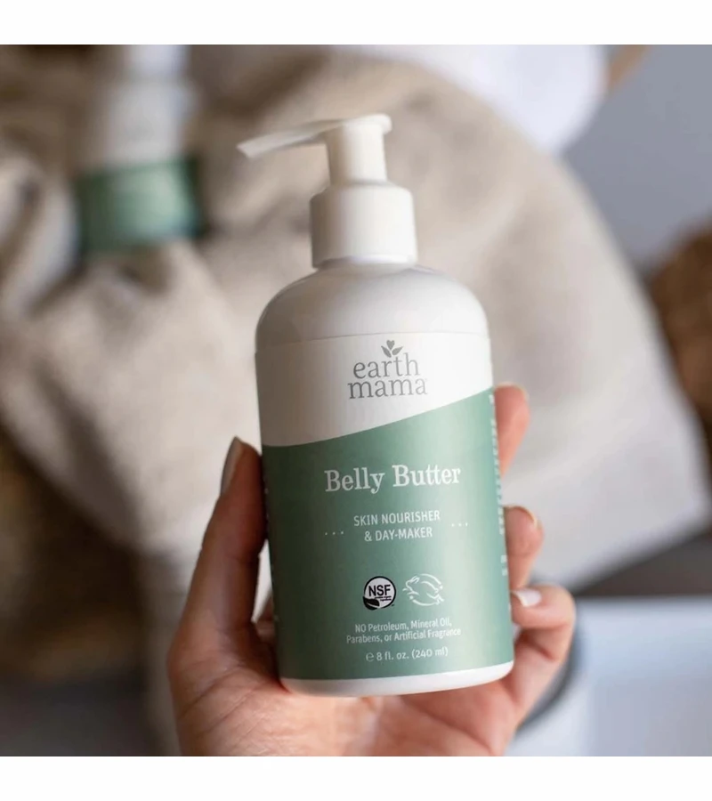 Earth Mama Belly Butter, 8oz 2 Earth Mama Belly Butter, 8oz - Image 2