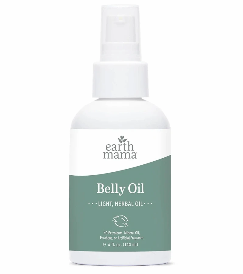 Earth Mama Belly Oil, 4oz 1 Earth Mama Belly Oil, 4oz