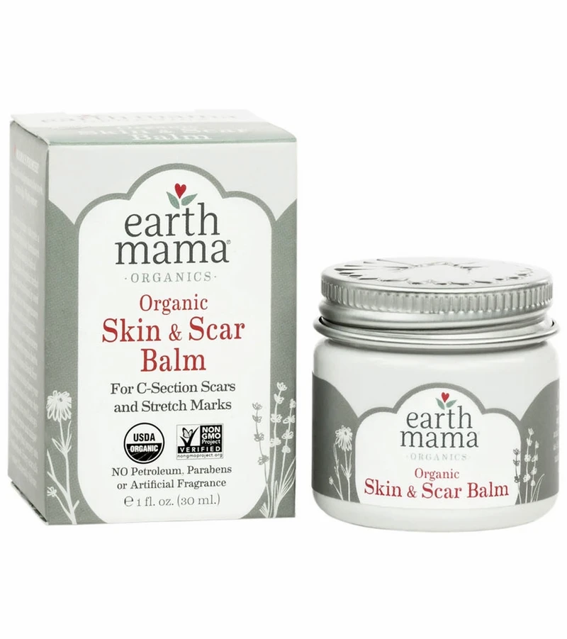 Earth Mama Organic Skin & Scar Balm - 1 Fl. Oz. 1 Earth Mama Organic Skin & Scar Balm - 1 Fl. Oz.