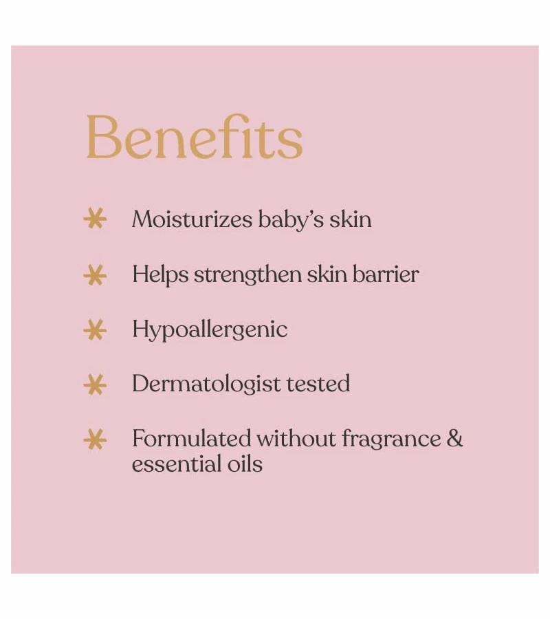 EllaOla Hydrating Baby Lotion, Fragrance Free 2 EllaOla Hydrating Baby Lotion, Fragrance Free - Image 2