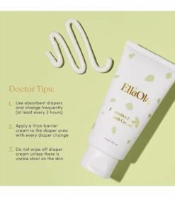 EllaOla Organic Diaper Rash Cream, Fragrance Free -Britax || Little Unicorn || Graco Shop ellaola organic diaper rash cream fragrance free 12