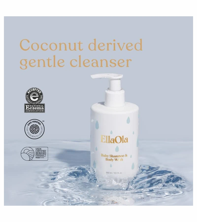 EllaOla Superfood Baby Shampoo & Body Wash 2 EllaOla Superfood Baby Shampoo & Body Wash - Image 2