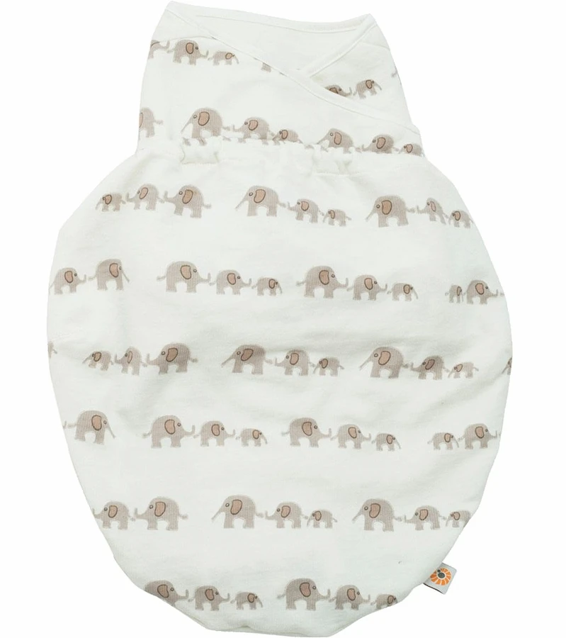 Ergobaby Lightweight Swaddler - Elephant 1 Ergobaby Lightweight Swaddler - Elephant