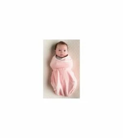 Ergobaby Sleep Tight Swaddler - Pink + Natural - M/L