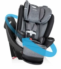 Evenflo GOLD SensorSafe Revolve360 Extend Rotational All-In-One Convertible Car Seat - Moonstone Gray