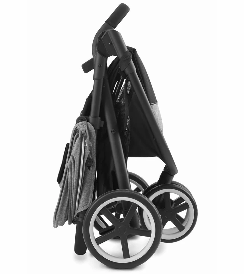 Evenflo GOLD SensorSafe Verge3 Smart Travel System With SecureMax Smart Infant Car Seat - Moonstone Gray 4 Evenflo GOLD SensorSafe Verge3 Smart Travel System With SecureMax Smart Infant Car Seat - Moonstone Gray - Image 4