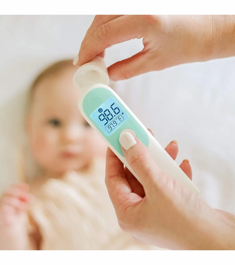 FridaBaby 3-in-1 Ear, Forehead + Touchless Infrared Thermometer 5 FridaBaby 3-in-1 Ear, Forehead + Touchless Infrared Thermometer - Image 5
