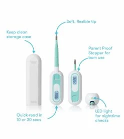 FridaBaby 3-in-1 True Temp Thermometer -Britax || Little Unicorn || Graco Shop fridababy 3 in 1 true temp thermometer 165