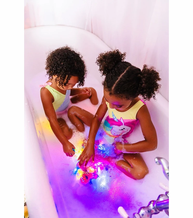 Glo Pals Light Up Sensory Bath Toy - Blair (Blue) 5 Glo Pals Light Up Sensory Bath Toy - Blair (Blue) - Image 5