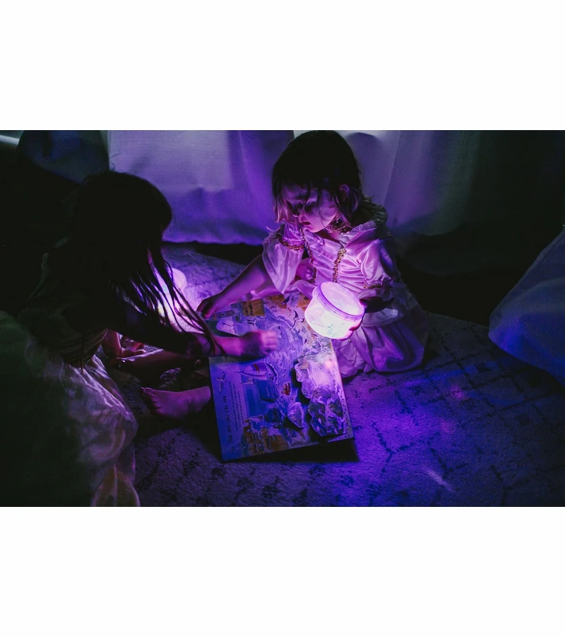 Glo Pals Light Up Sensory Bath Toy - Blair (Blue) 6 Glo Pals Light Up Sensory Bath Toy - Blair (Blue) - Image 6