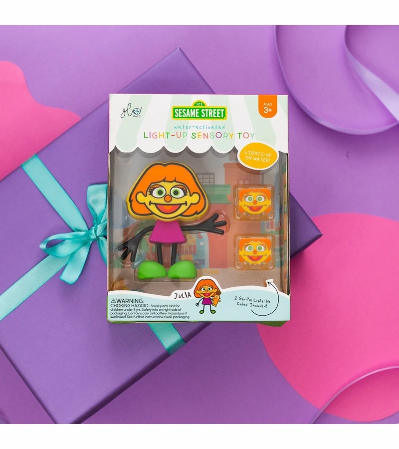 Glo Pals Light Up Sensory Bath Toy - Julia 2 Glo Pals Light Up Sensory Bath Toy - Julia - Image 2