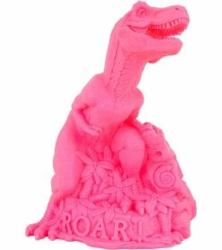 Goodnight Light Dino Lamp - Neon Pink