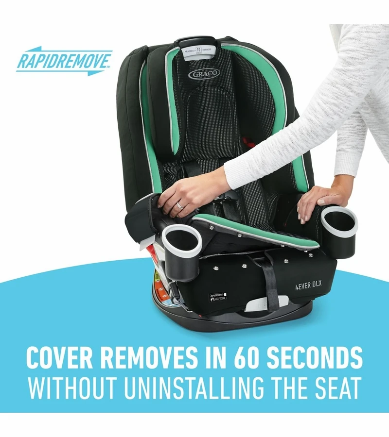 Graco 4Ever DLX 4-in-1 All-in-One Convertible Car Seat - Park 4 Graco 4Ever DLX 4-in-1 All-in-One Convertible Car Seat - Park - Image 4