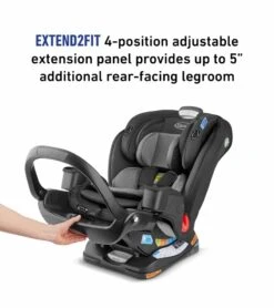 Graco Extend2Fit 3-in-1 Convertible Car Seat With Anti-Rebound Bar - Zane 11 Graco Extend2Fit 3-in-1 Convertible Car Seat With Anti-Rebound Bar - Zane -Britax || Little Unicorn || Graco Shop graco extend2fit 3 in 1 convertible car seat with anti rebound bar zane 146