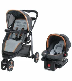 Graco Modes Sport Click Connect Travel System - Tangerine
