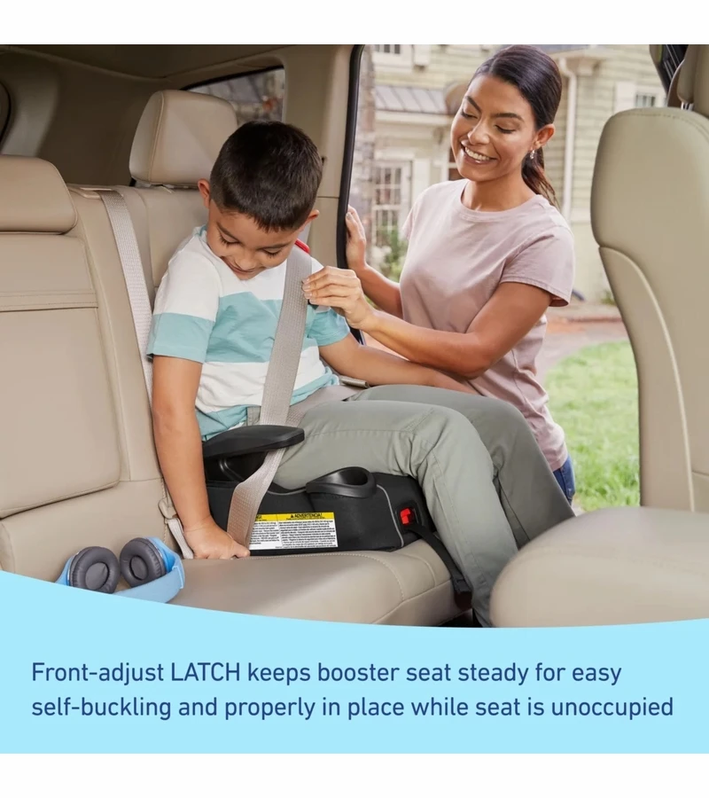 Graco TurboBooster LX Backless Booster With LATCH - Montgomery 5 Graco TurboBooster LX Backless Booster With LATCH - Montgomery - Image 5