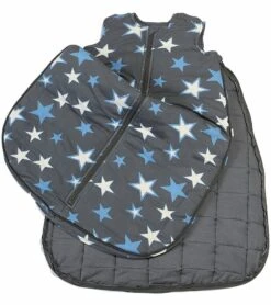 Gunamuna Bamboo Duvet Sleep Bag, Large - Stars