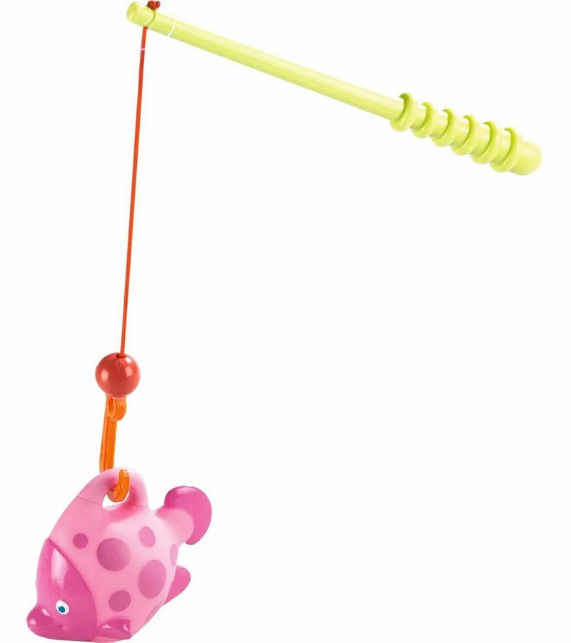 HABA Ocean Fishing Fun Bath Toy With 5 Squirting Fish 2 HABA Ocean Fishing Fun Bath Toy With 5 Squirting Fish - Image 2