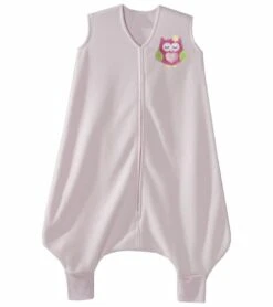 HALO SleepSack Early Walker, Micro-Fleece, Pink Owl, Large