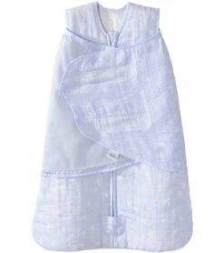 Halo SleepSack Quilted Muslin Swaddle - Constellation Blue (Newborn)
