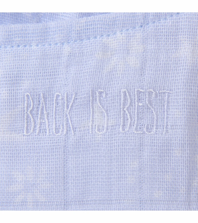 Halo SleepSack Quilted Muslin Swaddle - Constellation Blue (Small) 5 Halo SleepSack Quilted Muslin Swaddle - Constellation Blue (Small) - Image 5