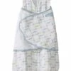 HALO SleepSack Swaddle, Muslin, Gator Plaid, Newborn