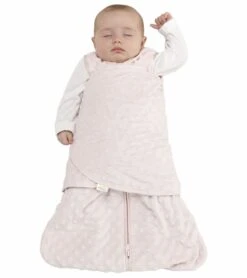 HALO SleepSack Swaddle, Velboa, Pink Plush Dots, Newborn -Britax || Little Unicorn || Graco Shop halo sleepsack swaddle velboa pink plush dots newborn 153