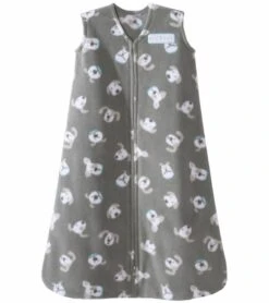 HALO SleepSack Wearable Blanket, Micro-Fleece, Gray Pooch, Small