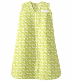 HALO SleepSack Wearable Blanket, Micro-Fleece, Green Gecko, Small