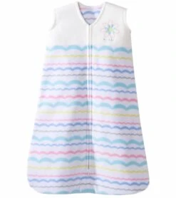 HALO SleepSack Wearable Blanket, Micro-Fleece, Ribbon Pom Poms, Medium