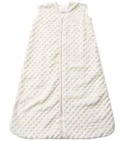 HALO SleepSack Wearable Blanket, Velboa, Cream Plush Dots, Medium