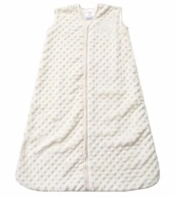 HALO SleepSack Wearable Blanket, Velboa, Cream Plush Dots, Small