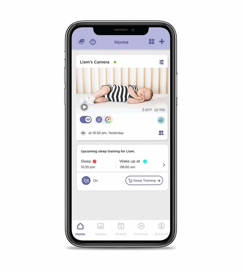 Hubble Connected Nursery Pal Cloud Smart Baby Monitor With Night Light 7 Hubble Connected Nursery Pal Cloud Smart Baby Monitor With Night Light - Image 7