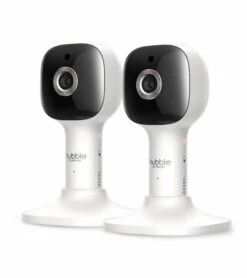 Hubble Connected Nursery Pal Cloud Twin Smart Baby Monitor With Night Light -Britax || Little Unicorn || Graco Shop hubble connected nursery pal cloud twin smart baby monitor with night light 153