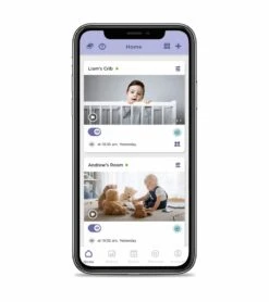 Hubble Connected Nursery Pal Deluxe Twin Smart Baby Monitor -Britax || Little Unicorn || Graco Shop hubble connected nursery pal deluxe twin smart baby monitor 155